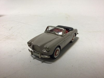 Lot 61 - Brooklin Models Rod Eddie models RE15C 1973 Volvo 145, RE2A 1973 Volvo 144GL, RE33 1978 Saab 95GL, RE13 Volvo P1900 Sports, all boxed (4)