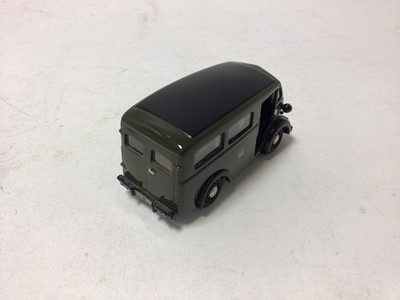 Lot 56 - Crossways Model Morris JB Post Office Telephones Planners Van No.13 of only produced finished in green, boxed with certificates (1)