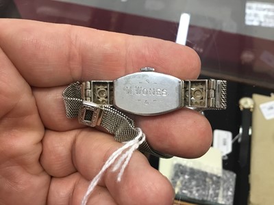 Lot 613 - 1920s Art Deco Rolex diamond cocktail wristwatch