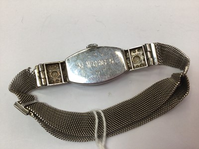 Lot 613 - 1920s Art Deco Rolex diamond cocktail wristwatch