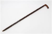 Lot 864 - Early 19th century novelty stained shark...