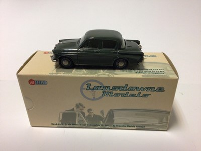 Lot 64 - Lansdowne Models LDM 14 1963 Singer Gazelle, LDM 44X 1948 Austin Atlantic, LDM 48X 1958 Hillman 'Jubilee' Minx, LDM 107 1955 Hillman Californian all boxed (4)