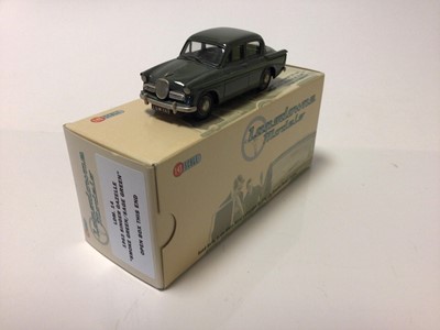 Lot 64 - Lansdowne Models LDM 14 1963 Singer Gazelle, LDM 44X 1948 Austin Atlantic, LDM 48X 1958 Hillman 'Jubilee' Minx, LDM 107 1955 Hillman Californian all boxed (4)