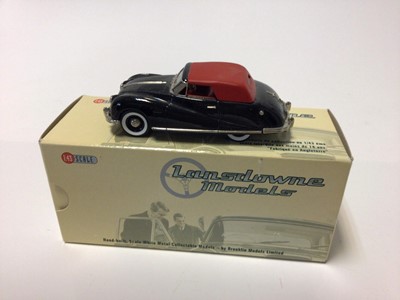 Lot 64 - Lansdowne Models LDM 14 1963 Singer Gazelle, LDM 44X 1948 Austin Atlantic, LDM 48X 1958 Hillman 'Jubilee' Minx, LDM 107 1955 Hillman Californian all boxed (4)