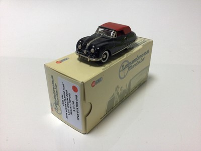 Lot 64 - Lansdowne Models LDM 14 1963 Singer Gazelle, LDM 44X 1948 Austin Atlantic, LDM 48X 1958 Hillman 'Jubilee' Minx, LDM 107 1955 Hillman Californian all boxed (4)