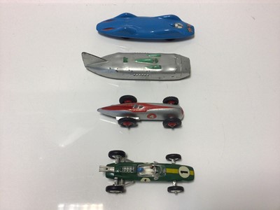 Lot 69 - Diecast Corgi and Dinky unboxed models including Smiths Carrier Van and Shop, Chivers Jellies and others