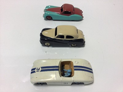 Lot 69 - Diecast Corgi and Dinky unboxed models including Smiths Carrier Van and Shop, Chivers Jellies and others