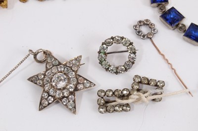 Lot 887 - Group of Victorian gilt metal costume jewellery and bijouterie