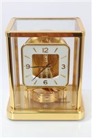 Lot 953 - Jaeger-LeCoultre calibre 540 Atmos clock with...