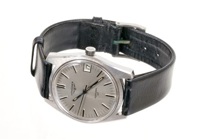 Lot 610 - Longines Admiral HF stainless steel wristwatch
