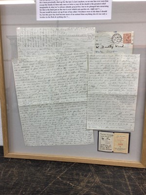 Lot 187 - H.R.H. Edward Prince of Wales (later H.M. King Edward VIII and Duke of Windsor)love letter to Freda Dudley Ward regarding death of Prince John
