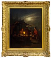 Lot 994 - Petrus Van Schendel (1806 - 1870), oil on...