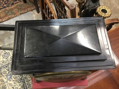 Lot 650 - Regency bracket clock by Gorham, Kensington