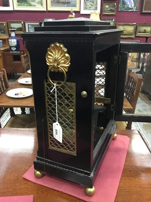 Lot 650 - Regency bracket clock by Gorham, Kensington