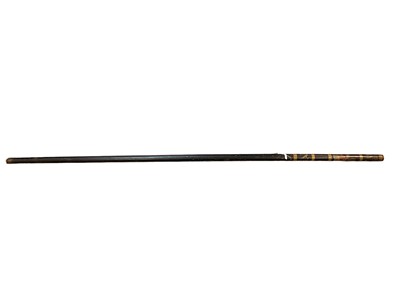 Lot 116 - William IV Beadles staff with painted crowned WR cipher and no. 48, 181cm high