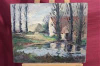 Lot 1001 - Paul Earee (1888 - 1968), oil on board -...