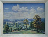 Lot 1007 - Paul Earee (1888 - 1968), oil on board -...