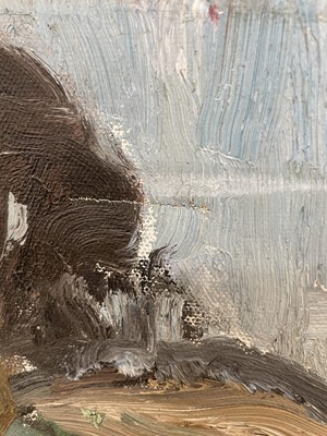Lot 1111 - *Lucy Harwood (1893-1972) oil on canvas - Autumnal Landscape, signed verso, 61cm x 76cm, unframed