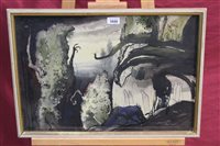Lot 1020 - Paul Earee (1888 - 1968), pen and wash -...
