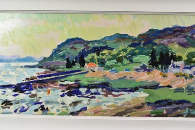 Lot 1185 - *Hugo Grenville (b. 1958) oil on canvas, Bringing in the Catch, 2018