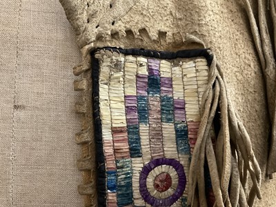 Lot 793 - Rare Sioux hide jacket, circa 1880