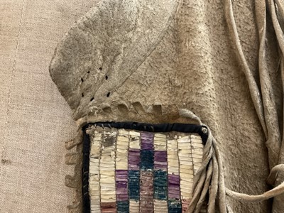 Lot 793 - Rare Sioux hide jacket, circa 1880