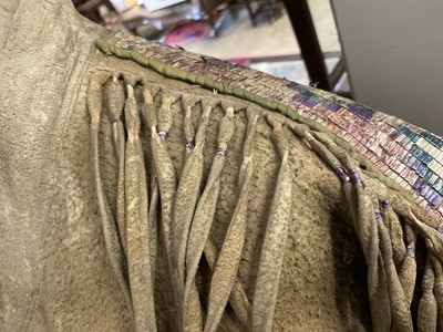 Lot 793 - Rare Sioux hide jacket, circa 1880