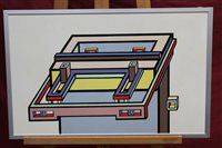 Lot 1038 - Ron Sims (1944 - 2014), acrylic on canvas -...