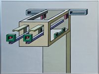 Lot 1047 - Ron Sims (1944 - 2014), acrylic on canvas -...