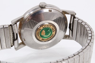 Lot 993 - Longines Conquest Automatic stainless steel wristwatch
