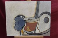 Lot 1062 - David Carr (1915 - 1968), oil on board -...