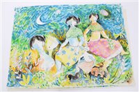 Lot 1068 - Vasant Narayan Chinchwadkar (b. 1934), four...