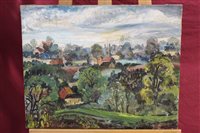 Lot 1070 - Benton End School (mid 20th century), oil on...