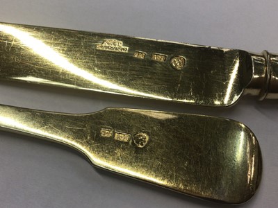 Lot 314 - Rare Imperial Russian silver-gilt dessert service c1830 by Nichols and Plincke.