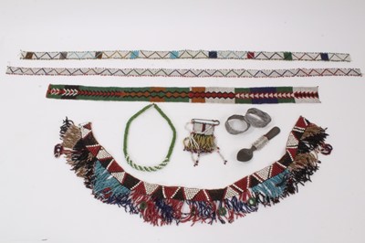 Lot 829 - Collection of Native American beadwork items