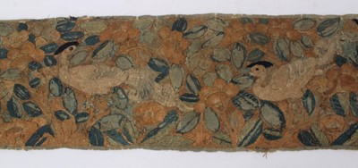 Lot 832 - Antique Chinese embroidery scroll