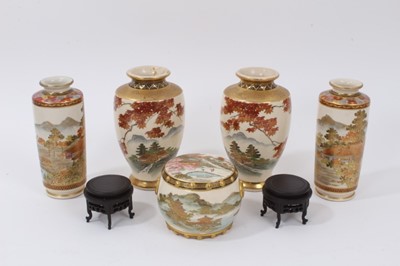 Lot 61 - Group of Japanese Satsuma
