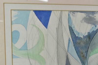Lot 1120 - *Richard Bawden, watercolour, design for Regatta Restaurant mural, Aldeburgh