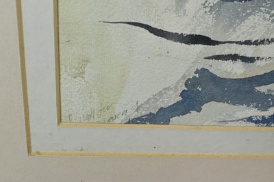 Lot 1120 - *Richard Bawden, watercolour, design for Regatta Restaurant mural, Aldeburgh