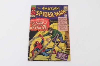 Lot 19 - The Amazing Spider-Man #11 1963, The Return of Doctor Octopus. Priced 9d