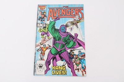 Lot 23 - The Avengers #267 1986, Kang Lives. Priced 75cent
