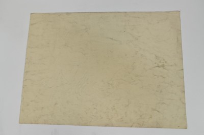 Lot 1165 - *Colin Moss (1914-2005) two mixed media works on paper - Woman on the beach, 38cm x 52cm, signed and dated '52, together with Woman ironing, signed, 21cm x 15cm, both unframed