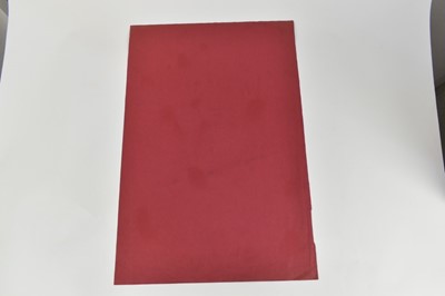 Lot 1178 - *Colin Moss (1914-2005) chalk on paper - Bricklayer, signed, 77.5cm x 52cm, unframed