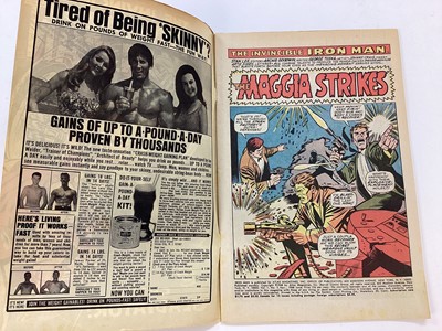 Lot 61 - Quantity of The Invincible Iron Man 1968 and 1969. To include issue 2, the 1st appearance of the Demolisher. Mostly American price variants. (18)