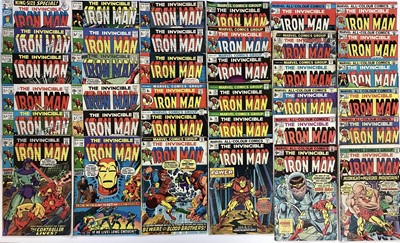 Lot 62 - Large group of the Invincible Iron Man 1970 to 1978. Mainly English price variants. Approx 72