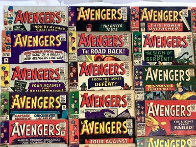 Lot 67 - Box of 1960's The Avengers Comics