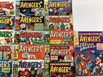 Lot 67 - Box of 1960's The Avengers Comics