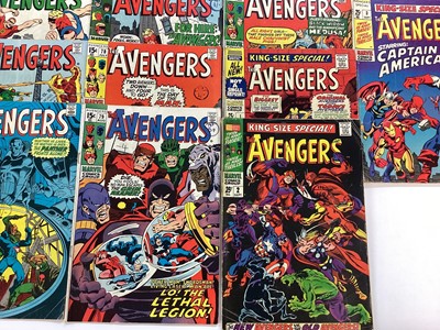 Lot 67 - Box of 1960's The Avengers Comics