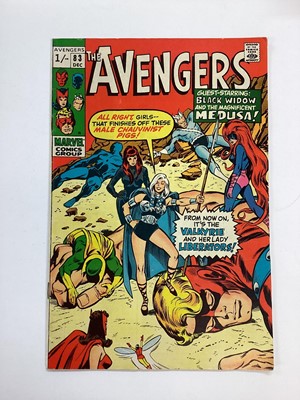 Lot 67 - Box of 1960's The Avengers Comics