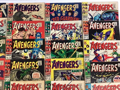 Lot 67 - Box of 1960's The Avengers Comics